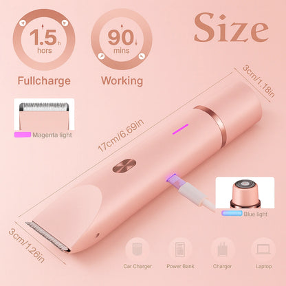 REVITALIQUE Luxe 2-in-1 Women's Electric Shaver