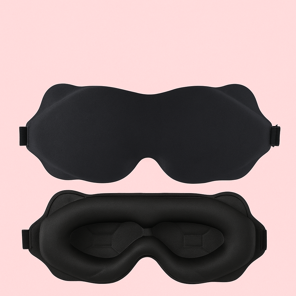 Mască de somn plasture pentru ochi 3D