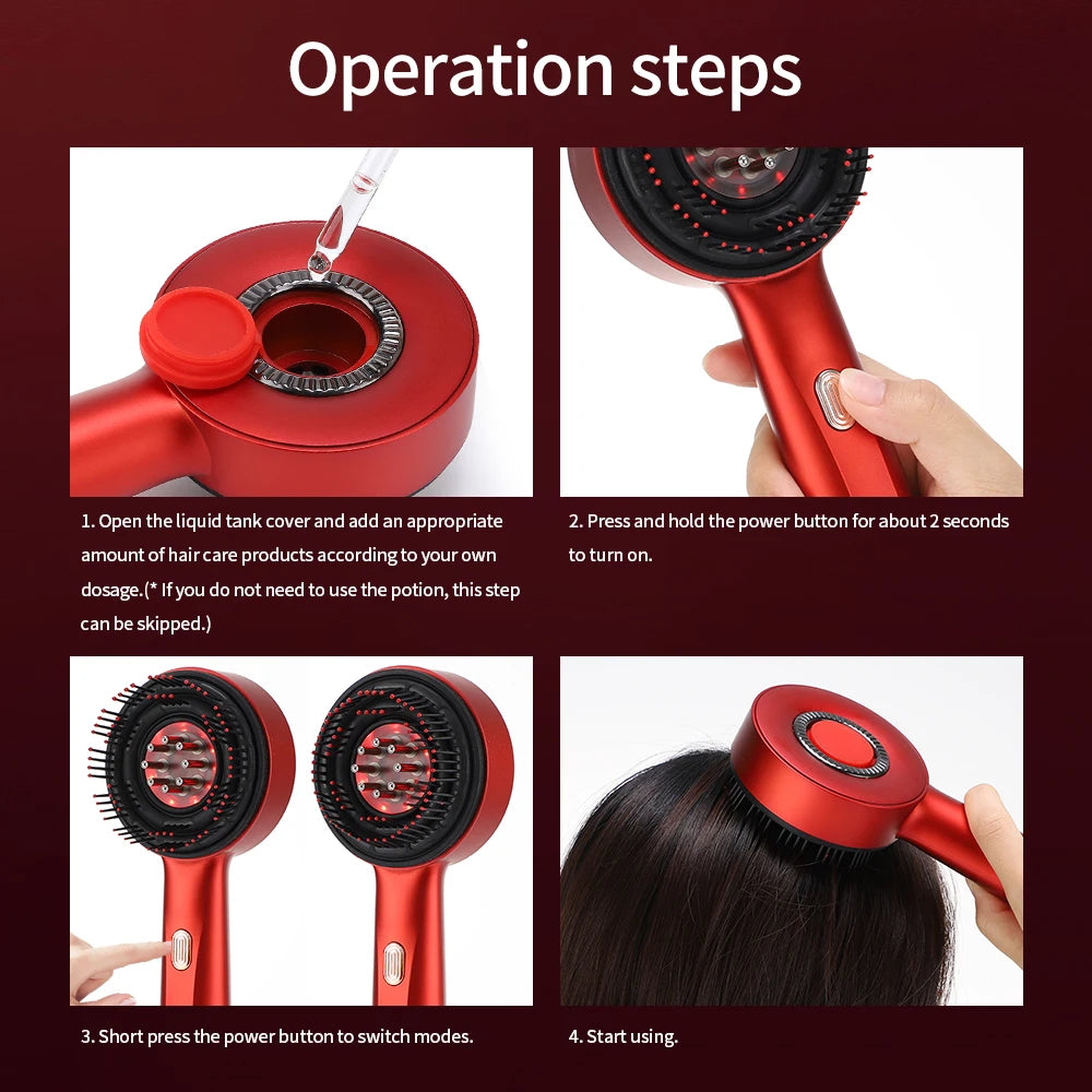 Revitalique™ Red Light Scalp Comb