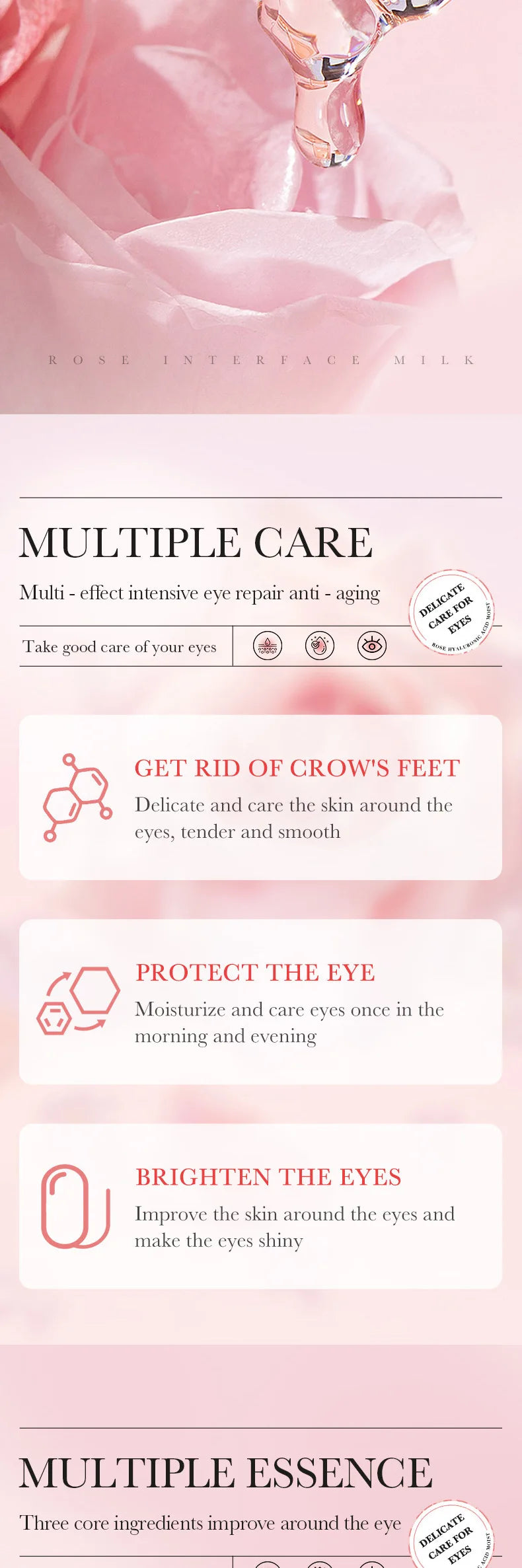 Rose Eye Patches – 60 pcs