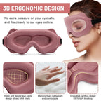 Mască de somn plasture pentru ochi 3D